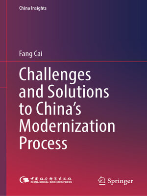 cover image of Challenges and Solutions to China's Modernization Process